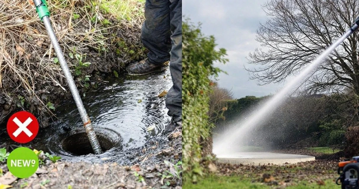 Drain jetting versus drain rodding equipment comparison